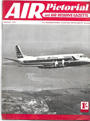 Air Pictorial and Air Reserve Gazette, 17/8, August 1955
