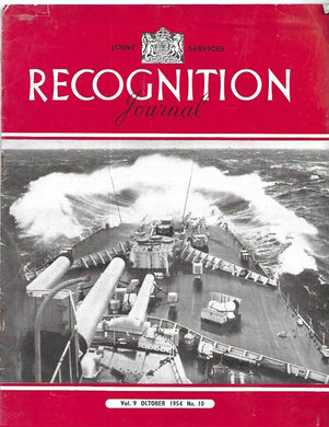 Joint Services Recognition Journal October 1954 Vol 9 Vol 10