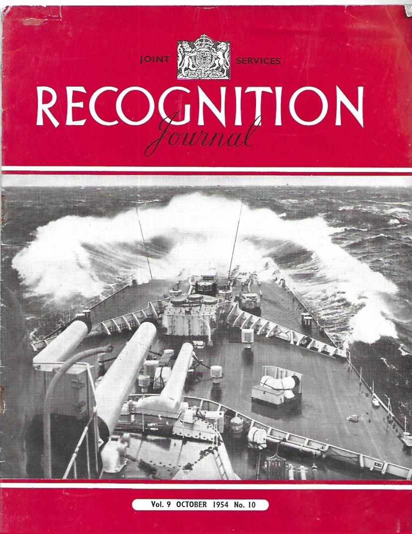 Joint Services Recognition Journal October 1954 Vol 9 Vol 10
