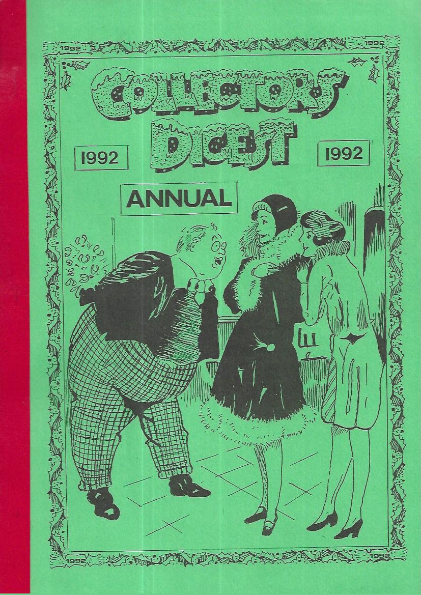 Collectors Digest Annual - 1992 - Softcover - Billy Bunter Gem Magnet etc