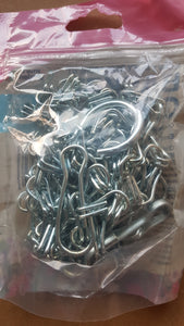 Heavy Duty 4-Way Replacement Chain for Hanging Baskets - Galvanized - Smart Garden Products