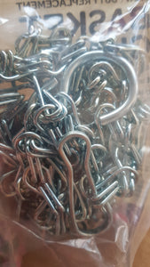 Smart Garden Heavy Duty 4-Way Replacement Chain for Hanging Baskets - Galvanized
