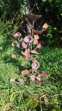 Load image into Gallery viewer, Copper and Bronze Stand - Candle holder  - for the Home or Garden - by Sculpture artist Simon Mahoney
