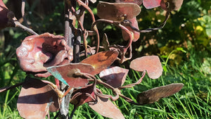 Copper and Bronze Stand - Candle holder  - for the Home or Garden - by Sculpture artist Simon Mahoney