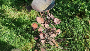 Unique Copper and Bronze Stand  - for the Home or Garden - Candle, Bird Bath, Flower Pot, Planter