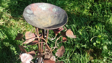 Load image into Gallery viewer, Copper and Bronze Stand - Candle holder  - for the Home or Garden - by Sculpture artist Simon Mahoney
