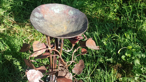 Copper and Bronze Stand - Candle holder  - for the Home or Garden - by Sculpture artist Simon Mahoney