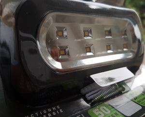 Solar Powered 5 Lumen PIR Sentinel - motion sensor light boosts to 50 Lumen