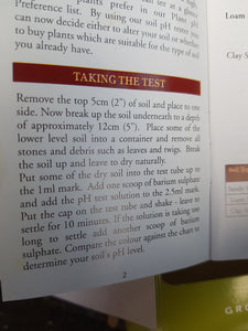 PH Soil Tests - Acid Alkaline testing for soils up to 15 tests.