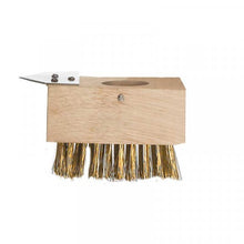 Load image into Gallery viewer, Patio Brush &amp; Spare Head - Tough Metal Brush Head with Scraper. 120cm long
