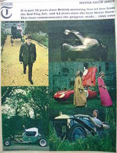 Weekend Telegraph: Motor Show Issue October 21 1966. No 108 [Paperback] Weekend Telegraph