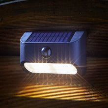 Load image into Gallery viewer, Solar Powered 5 Lumen PIR Sentinel - motion sensor light boosts to 50 Lumen 13cm x 9cm
