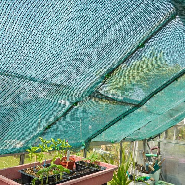 Shade Screen, Green, 1.5m x 5m -  For screening and Shading, UV stabilised - Reduce damaging sun rays