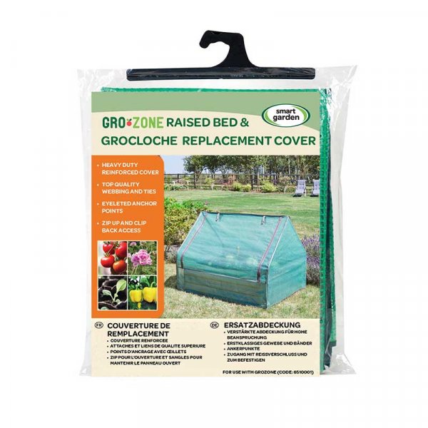 GroZone Raised Bed GroCloche - Replacement Cloche Cover - Smart Garden - 124cm x 94cm x 93cm