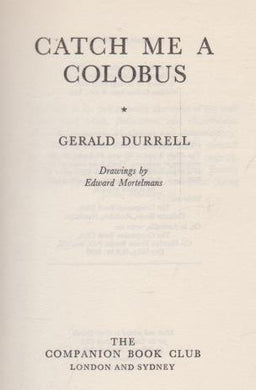 Catch Me a Colobus