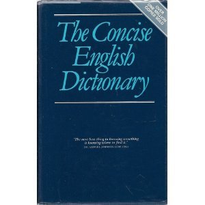 Concise English Dictionary