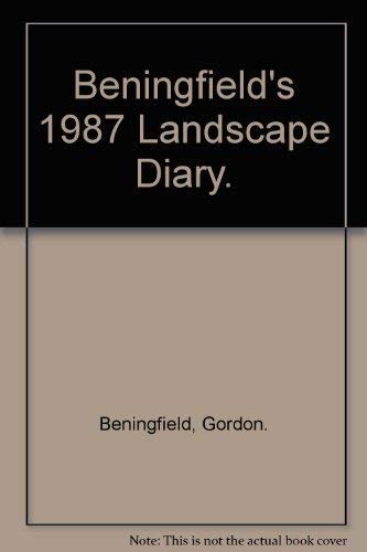 Beningfield's Landscape Diary 1987 Gordon Beningfield