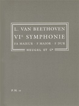 Symphony No.6 (PH12) 'Pastoral' (Miniature Score) [Sheet music] Ludwig van Beethoven