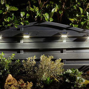 Premier Wall, Fence, Post Light, 4 pack, 10 Lumen 7.5cm x 9cm each