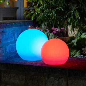 Lunieres Orb Large - Light activated - automatically turn on in low light -