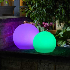 Lunieres Orb Large - Light activated - automatically turn on in low light -