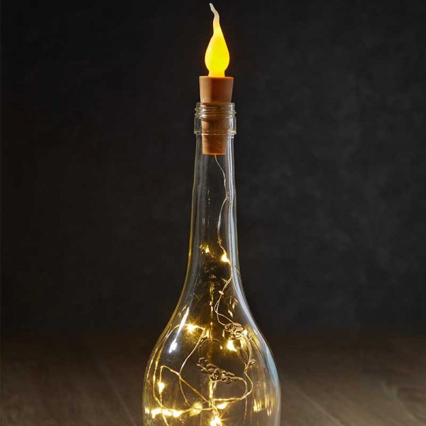 Bottle It! Candle - Twin Pack - Bottle top light.