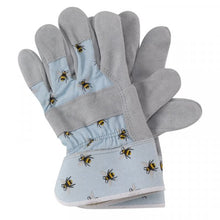 Load image into Gallery viewer, Thorn &amp; Puncture Resistant - Briers Bees Tuff safety work Riggers with bee print size 8 - Medium
