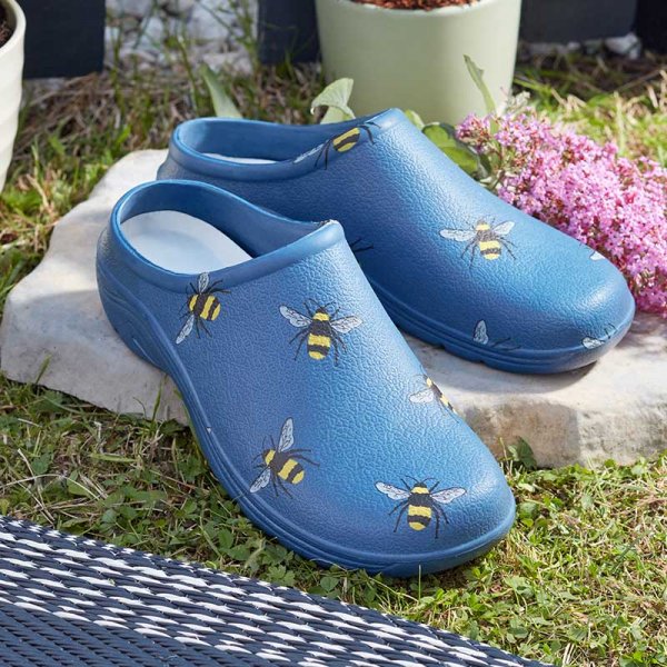 Briers Bees Comfi (comfy) Clogs Size 4 - 8 Slip on clogs