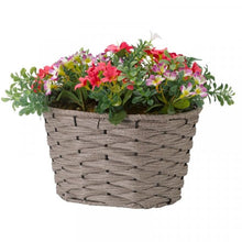 Load image into Gallery viewer, Petal Panniers -  Basket Bouquets - Faux plants - plant pots - Artificial Flower arraignment
