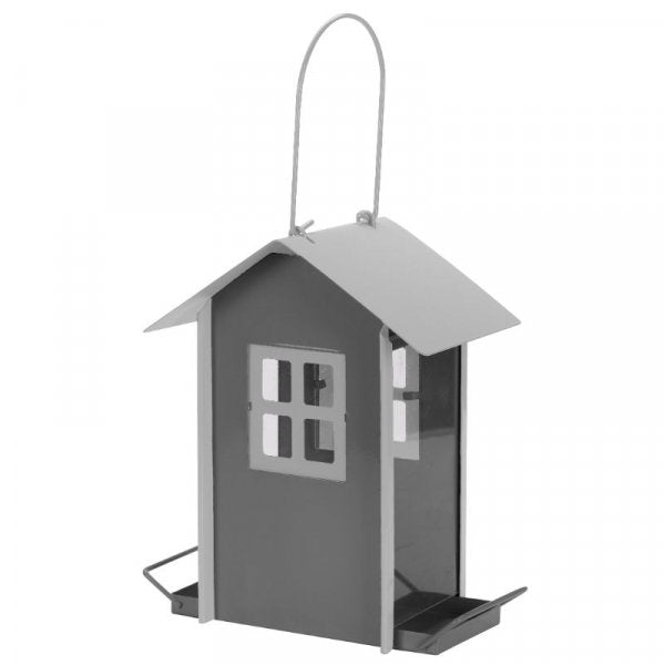 Beach Hut styled - Bird Seed Feeder -