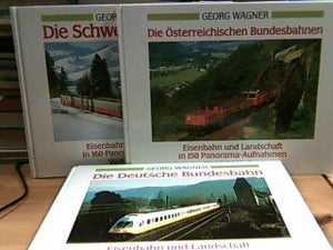 Die Deutschen Bundesbahn. Eisenbahn und Landschaft in 182 Panorama-Aufnahmen. [Hardcover] WAGNER, GEORG.