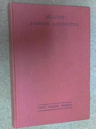 Milton's Samson Agonistes [Unknown Binding]