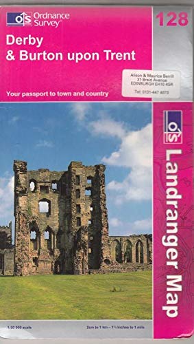 Derby and Burton-upon-Trent (Landranger Maps) [Map] Ordnance Survey