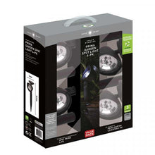 Load image into Gallery viewer, Spotlights LED Solar Charged - Night Activated - Bright Spotlights - Four Pack - Prima 3L

