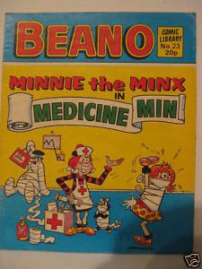 BEANO comic library No. 23 minnie the minx in medicine min