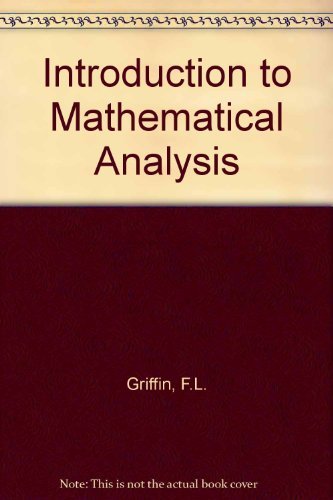 Introduction to Mathematical Analysis