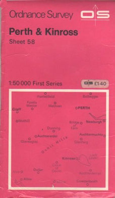 Ordnance Survey: Perth and Kinross 58 [Map] Director General of the Ordnance Survey