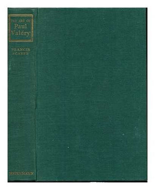 Paul Valery and the civilized mind Suckling, Norman