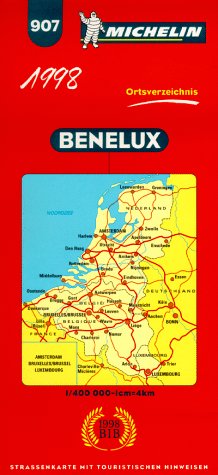 Benelux (Michelin Maps) [Map] Michelin