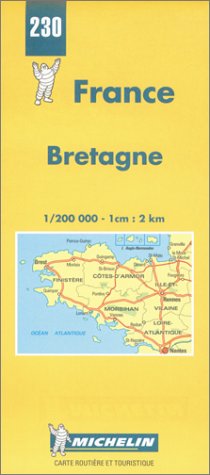 Brittany (Michelin Maps) [Map] Michelin Travel Publications and Pneu Michelin