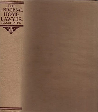 The Universal Home Lawyer [Illustrated] [Hardcover] Odhams