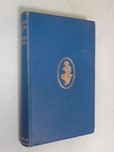 The Golden Treasury of Modern Lyrics. [Hardcover] Binyon, Laurence (editor)