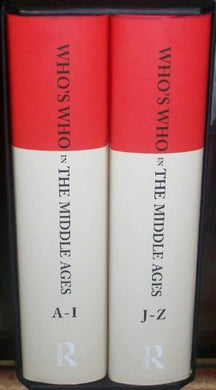 Who's Who in the Middle Ages - 2 Volumes in Slipcase
