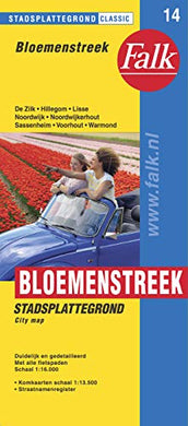 Toeristenkaart bollenstreek (Falkplan)