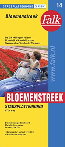 Toeristenkaart bollenstreek (Falkplan)