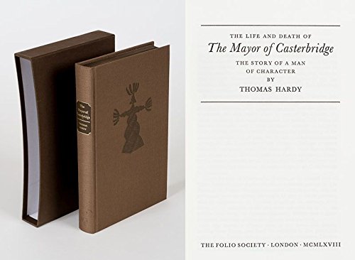 THE LIFE AND DEATH OF THE MAYOR OF CASTERBRIDGE The Story of a Man of Character [Hardcover] Hardy. Thomas.
