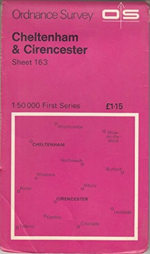 Ordnance Survey Sheet 163: Cheltenham & Cirencester, 1:50 0000 First Series