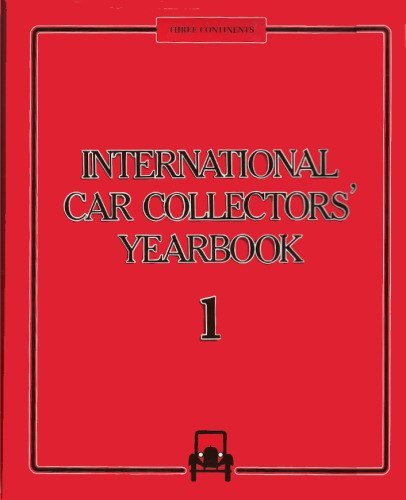 International Car Collectors' YearBook 1 Piccard, Jean-Rodolphe