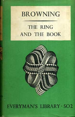 The Ring And The Book [Hardcover] Browning, R.