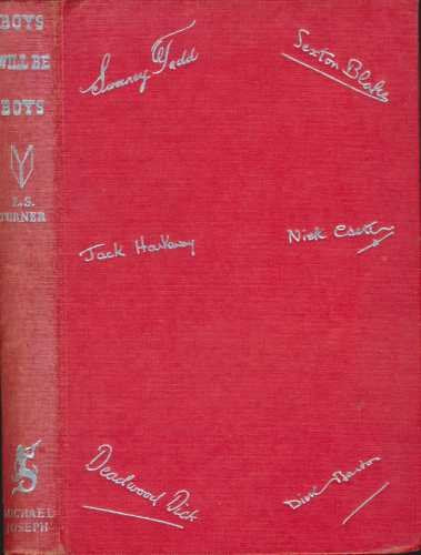 Boys will be Boys:The story of Sweeney Todd; Deadwood Dick; Sexton Blake et al